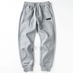 Спортивные повседневные брюки весна-осень, свободные, больших размеров, осенние брюки-шаровары, джоггеры на резинке, однотонные