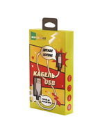 More choice USB 2.1A для Apple 8-pin Капитан ампер 1м черный K21i Дата-кабель