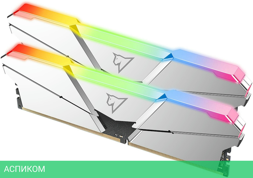 Оперативная память Netac Shadow RGB DDR4 2x8GB (NTSRD4P36DP-16SC)