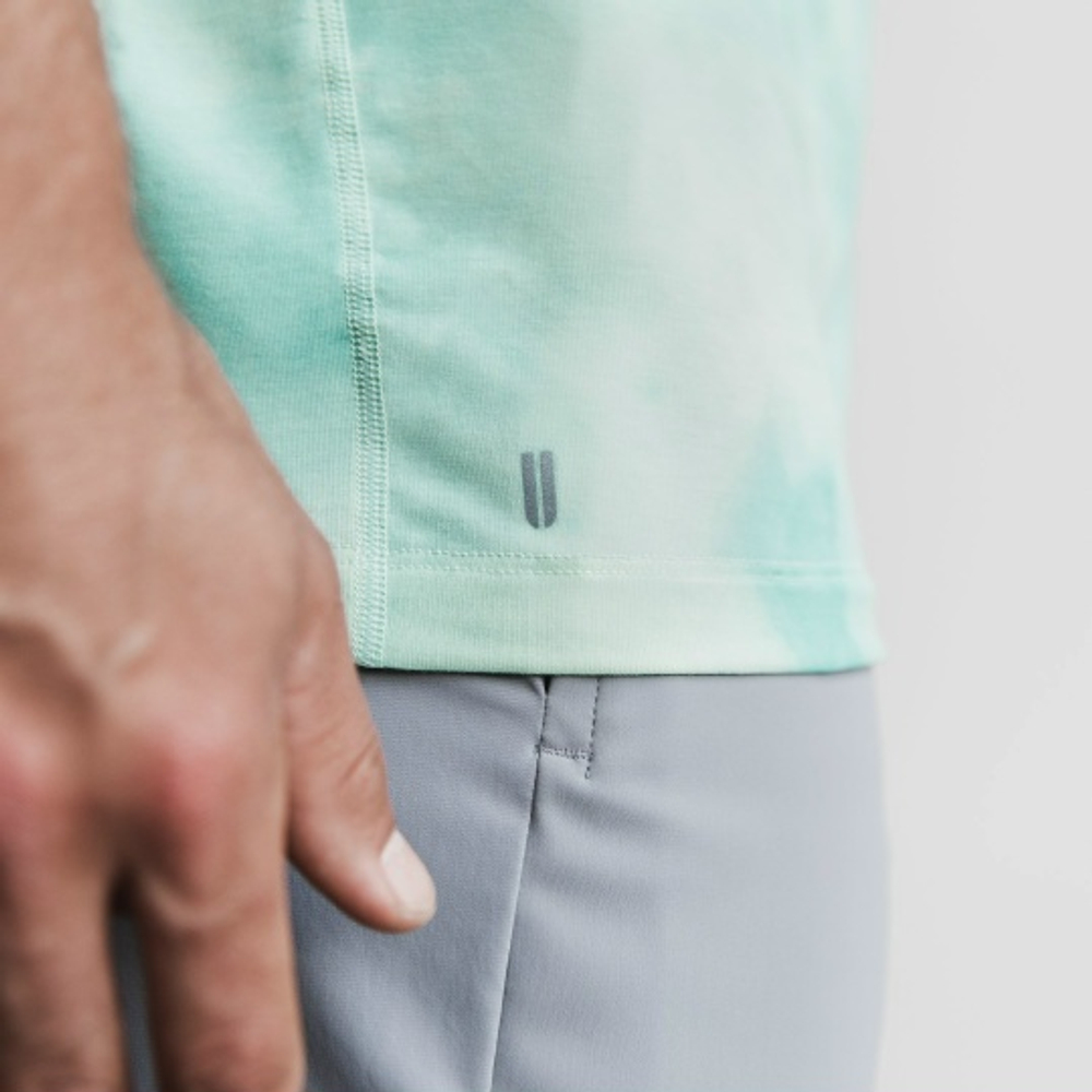 Футболка NOBULL зеленая в пятнах