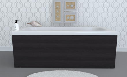 Экран под ванну откидной TR-7-417 дримвуд графит