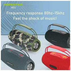 Портативная беспроводная Bluetooth колонка HOPESTAR H51/портативная акустика /блютуз колонка 55Вт (Черный)