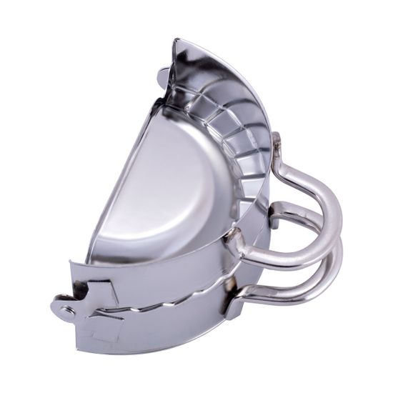 Форма для лепки вареников 10 см. из нержавеющей стали Kamille KM-8836