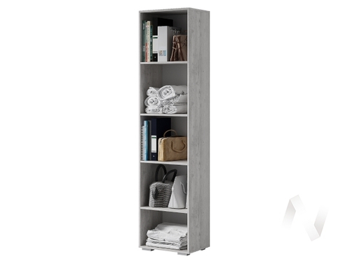 Пенал ПН-01 Гостиная Мрия (бетон пайн светлый/графит)