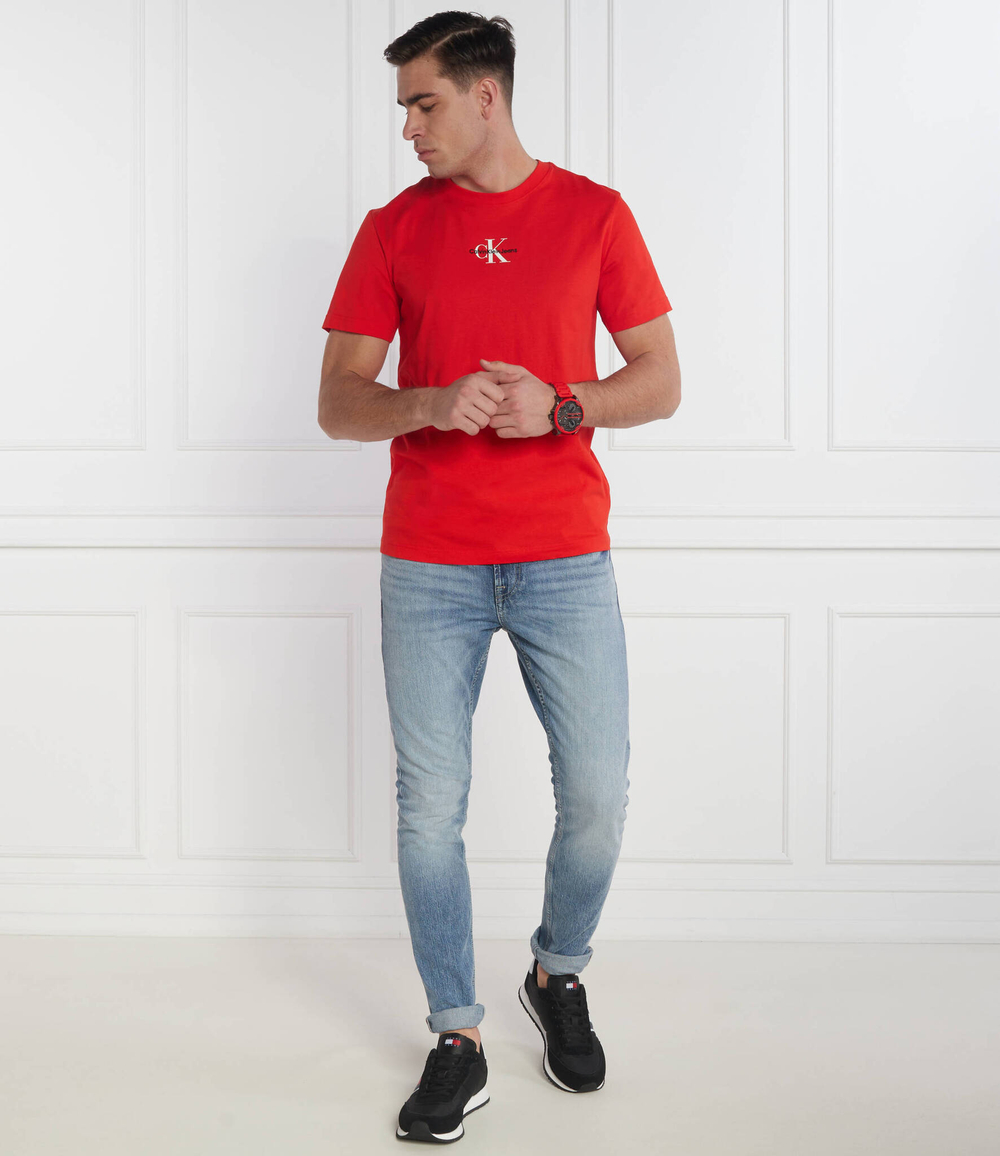 Футболка CALVIN KLEIN JEANS - красный(J30J323483)