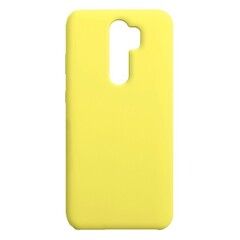 Силиконовый чехол Silicone Cover для Xiaomi Redmi Note 8 Pro (Желтый)