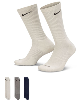 Теннисные носки Nike Everyday Plus Cushioned Training Crew Socks 3P - разноцветный