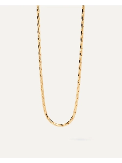 Цепочка Boston серебро 925 пробы покрытое золотом