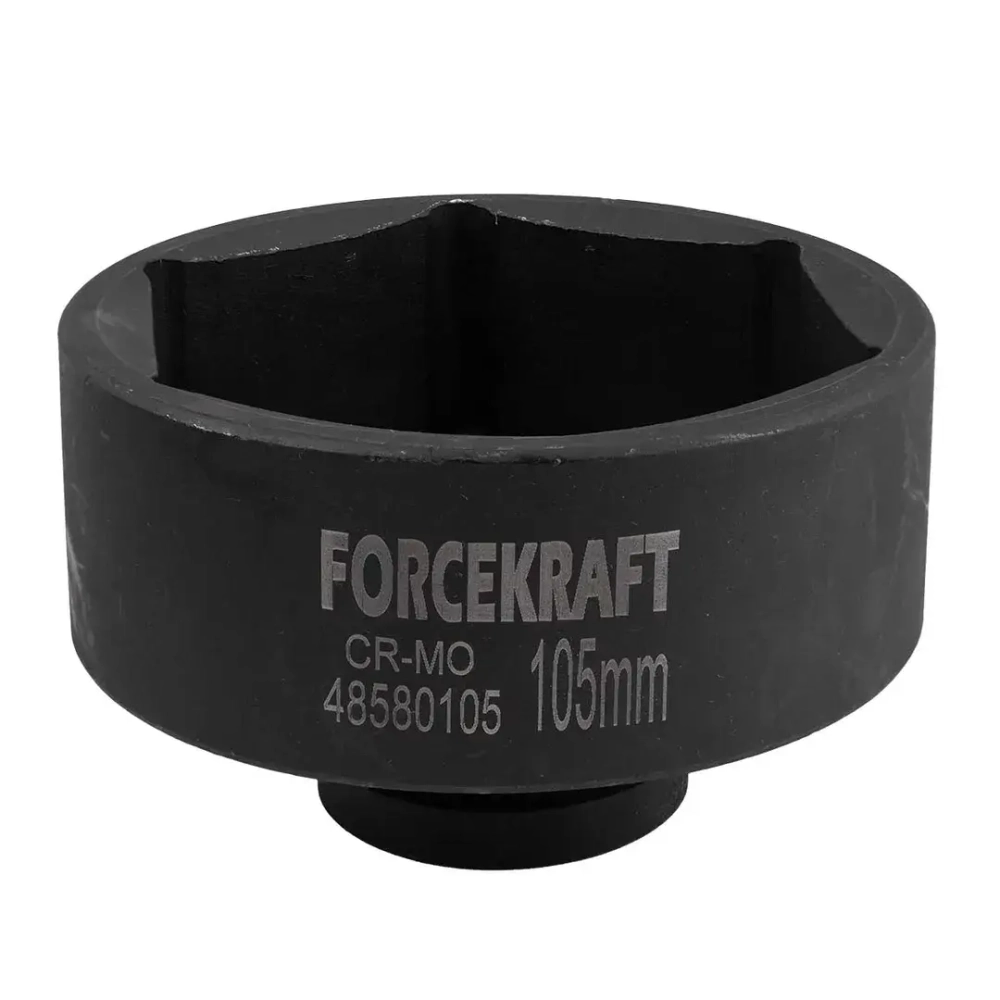 Головка ударная глубокая 1'', 105мм (6гр.) FORCEKRAFT FK-48580105