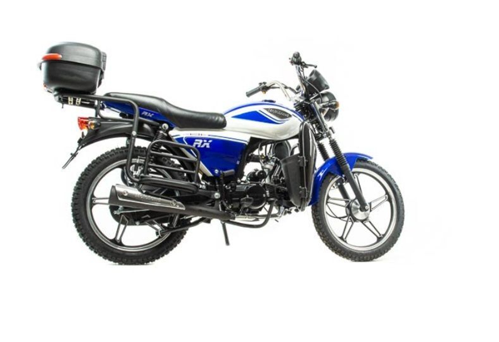 Мопед Motoland Альфа RX LUX 11 синий