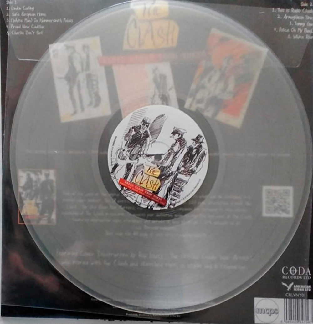 The Clash / Radio Clash From Tokyo (Bookazine Special Limited Edition)(Clear Vinyl)(LP+Журнал)