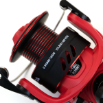 Безынерционная катушка 4000 Kaida SKYLARK (3+1BB, мет. шпуля), Красный