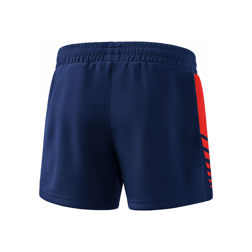 Женские теннисные шорты Erima Six Wings Shorts Women - Blue, Red