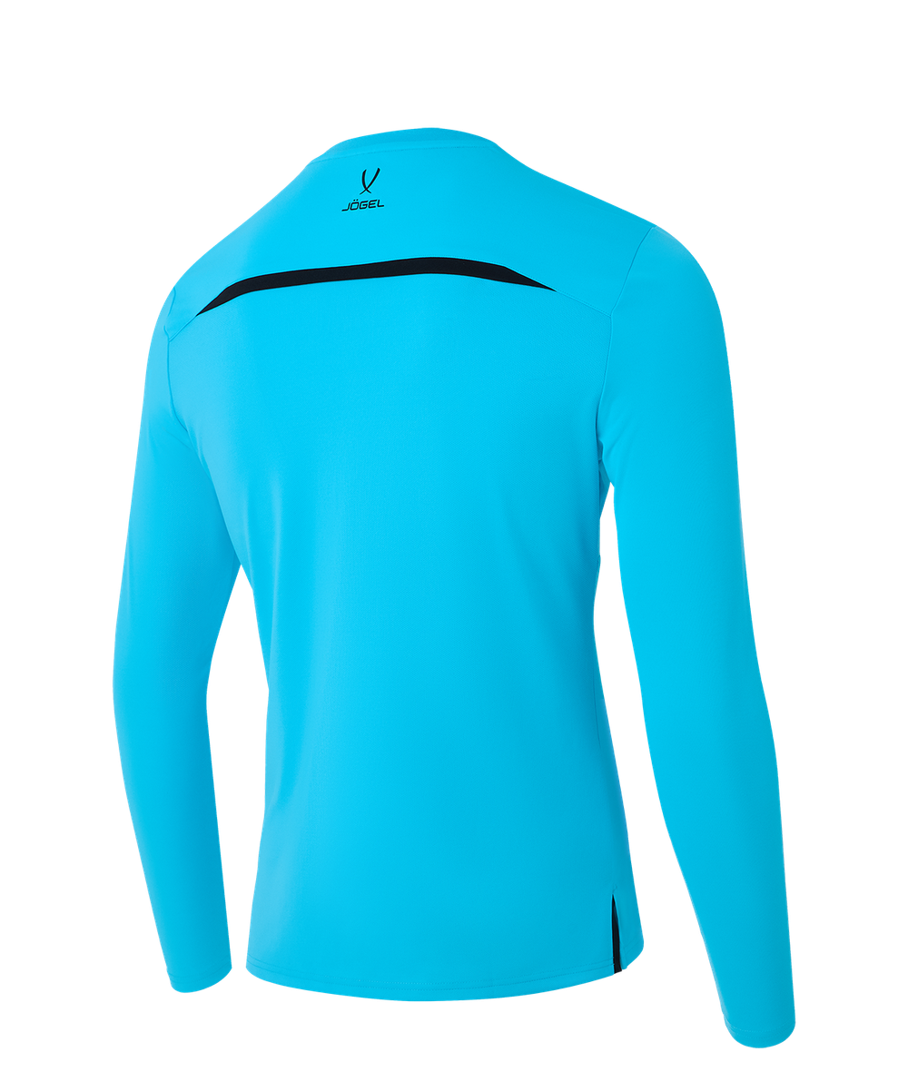 Футболка судейская с длинным рукавом DIVISION PerFormDRY Referee LS Tee, голубой