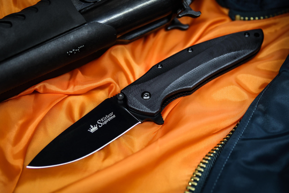 Складной нож Zedd D2 Satin