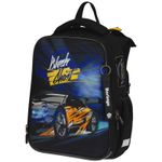 Ранец Berlingo Expert Black ghost 37х28х16см, 2 отд., с анатомической спинкой