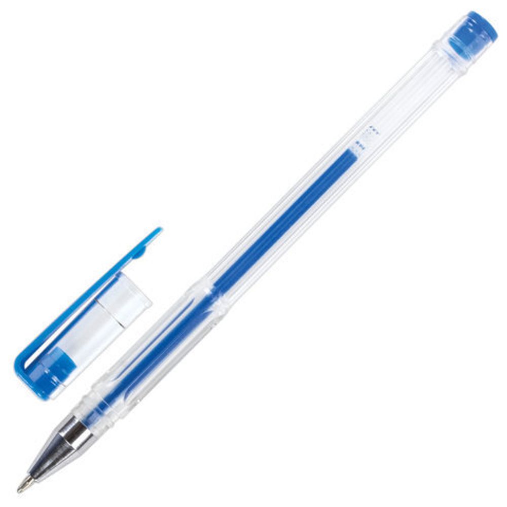 Ручки гелевые ПИФАГОР, НАБОР 6 ЦВЕТОВ, НЕОНОВЫЕ, корпус прозрачный, узел 0,7 мм, линия письма 0,5 мм, 142798