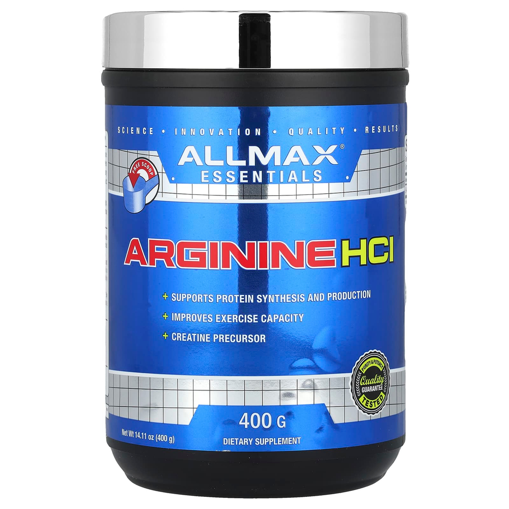 ALLMAX, Essentials, аргинин гидрохлорид, 400 г (14,11 унции)
