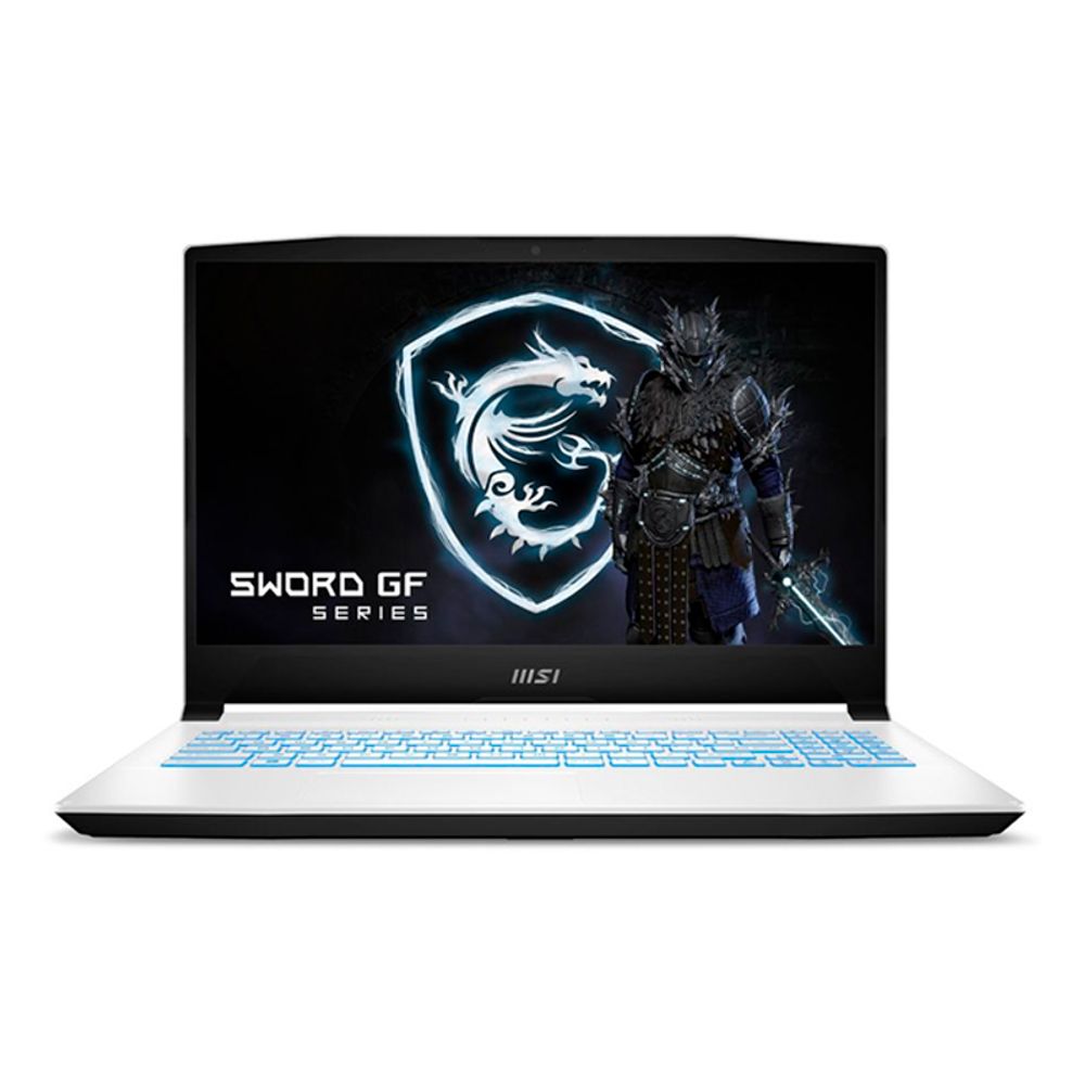 Ноутбук MSI Sword 15 A12UE-487XRU, 15.6&amp;quot;, IPS, Intel Core i7 12700H 2.1ГГц, 16ГБ, 512ГБ SSD, NVIDIA GeForce RTX 3060 для ноутбуков - 6144 Мб, Free DOS, 9S7-158333-487, белый