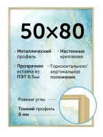 Металлическая рамка 50х80 см