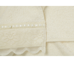 Полотенце 60х110 Old Florence Buratto бежевое