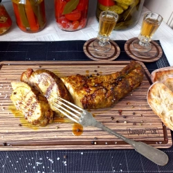 Доска для сервировки 21х37см ComposeEat Fashion зебрано натуральный