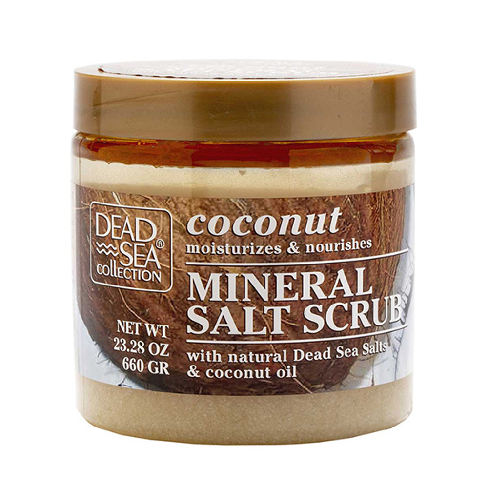 Скраб для тела с маслом Кокоса и минералами Мертвого моря DSC Coconut Salt Scrub 660г