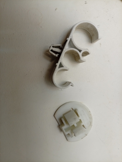 WLF24271CE/02 кт31 Пластиковый крепеж, защёлки и заглушки для стиральной машины Bosch б/у