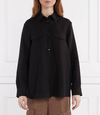 Льняная рубашка ALCIDE Marella - черный(13111142)