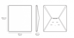 Комплект оборудования спутниковой связи Starlink Mini V5