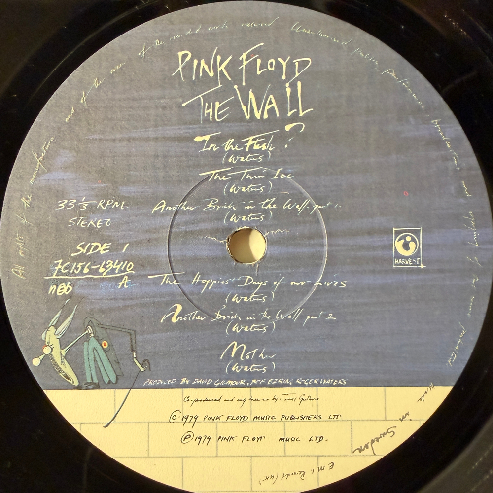 Виниловая пластинка Pink Floyd - The Wall 2LP (1979г. Sweden)