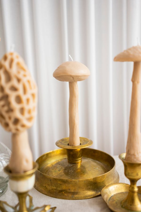 Свеча Подберезовик Охра (Дымчатый уд) - фото 1