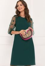 ПЛАТЬЕ ПЕРУДЖА (ГРИН) Bellovera (Акция)