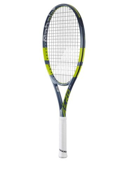 Детская теннисная ракетка Babolat Pure Aero Junior 26 Gen-9 - metallic dark forest/yellow