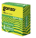 Презервативы GANZO Ultra thin Супер тонкие, 3 шт. (Цвет: Прозрачные)