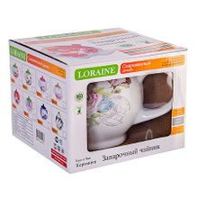 Заварочный чайник Loraine 26313 Батерфляй 950 мл