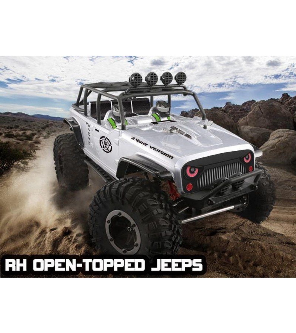 Радиоуправляемый краулер Remo Hobby Open-Topped Jeeps 4WD 2.4G 1/10 RTR