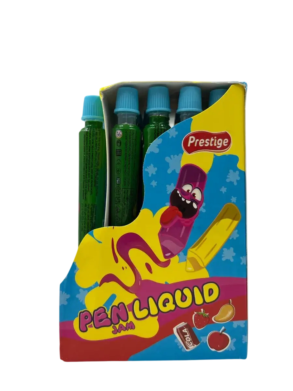 Фруктовый джем в форме ручек , 30шт по 20гр.