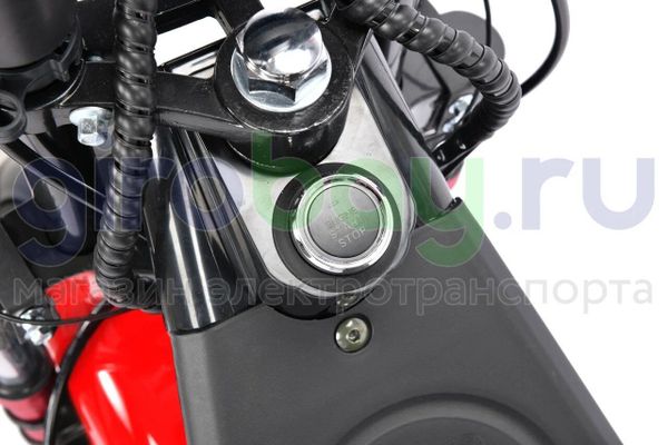 Электроскутер WHITE SIBERIA PRO TRIKE 3000W (Красный)