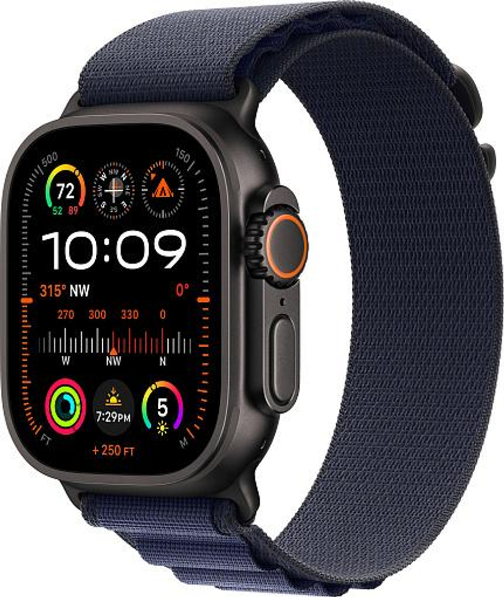 Apple Watch Ultra 2 49mm Titanium Indigo Alpine Индиго
