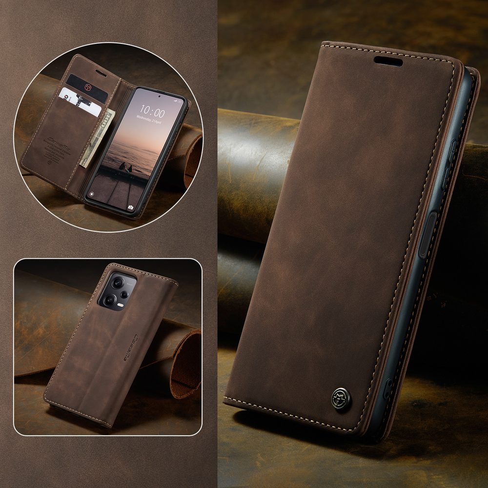 Чехол-книжка CaseMe Matte Poco X5 Pro 5G