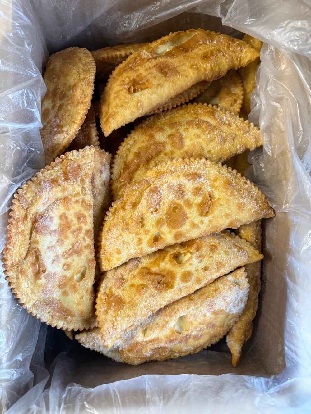 Чебуреки жаренные с мясом 150гр/шт (Курица,Свинина) 5кг Морозко