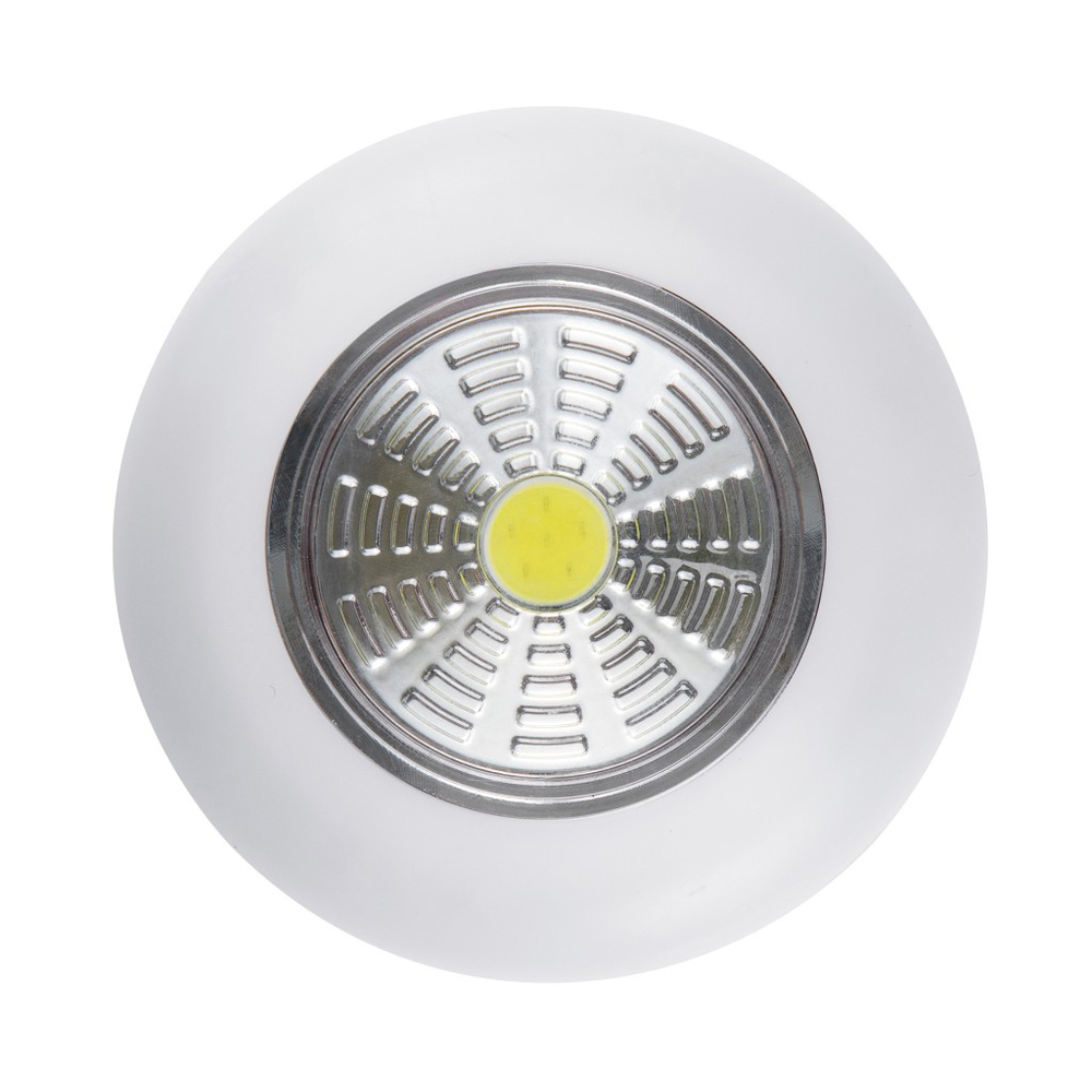 Фонарь-подсветка Pushlight светодиодный самоклеящийся REV COB 3 Вт белый