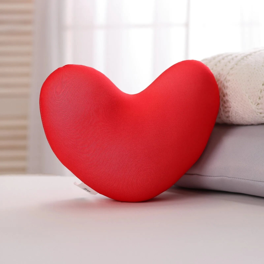 Подушка антистресс подарочная "Сердце Кто-то всегда думает о Тебе"