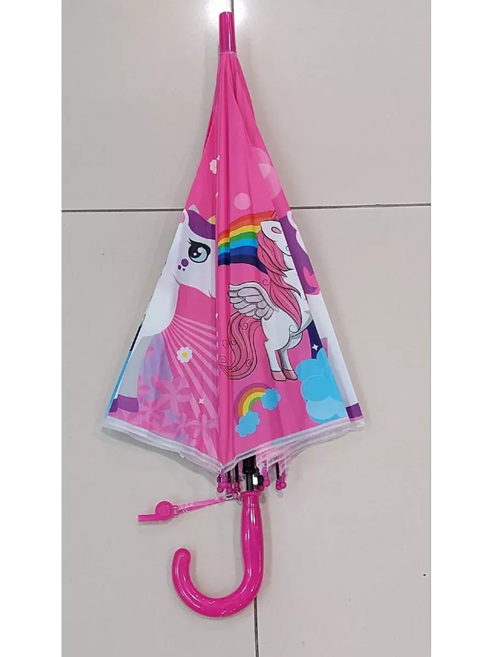 Зонт детский складной трость.