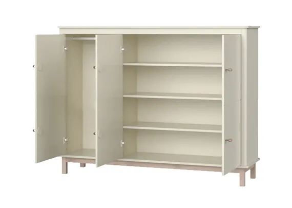 Шкаф Classic низкий (молочный)