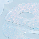 Petitfee Гидрогелева маска с жемчужной пудрой для ровного тона - Aura Quartz Hydrogel Face Mask.