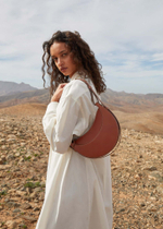 Сумка Polene Numero Dix EDITION SMOOTH COGNAC