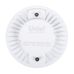 LED-GX53-7W-4000K+3000K-GX53-FR PLB02WH Лампа светодиодная. матовая. Белый свет 4000K. Торцевая подсветка. Теплый белый свет 3000K. Картон. ТМ Uniel.
