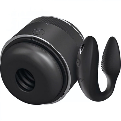 Набор для пар Double the Fun: мастурбатор ARCwave Voy и вибратор We-Vibe Sync 2 (Цвет: черный)